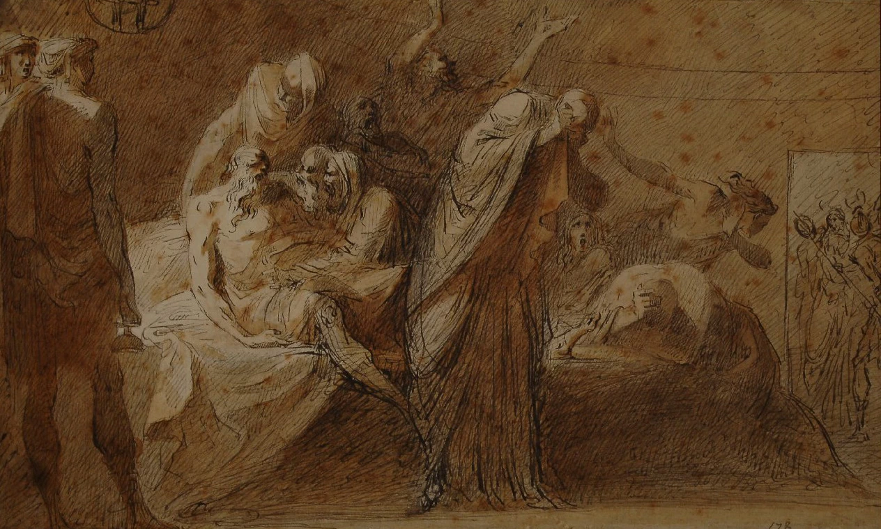La morte di Socrate - Galleria Nazionale di Parma